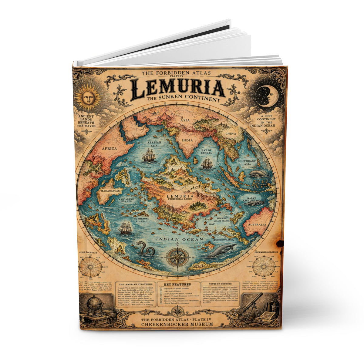 Lemuria, The Forbidden Atlas Plate IV | Journal