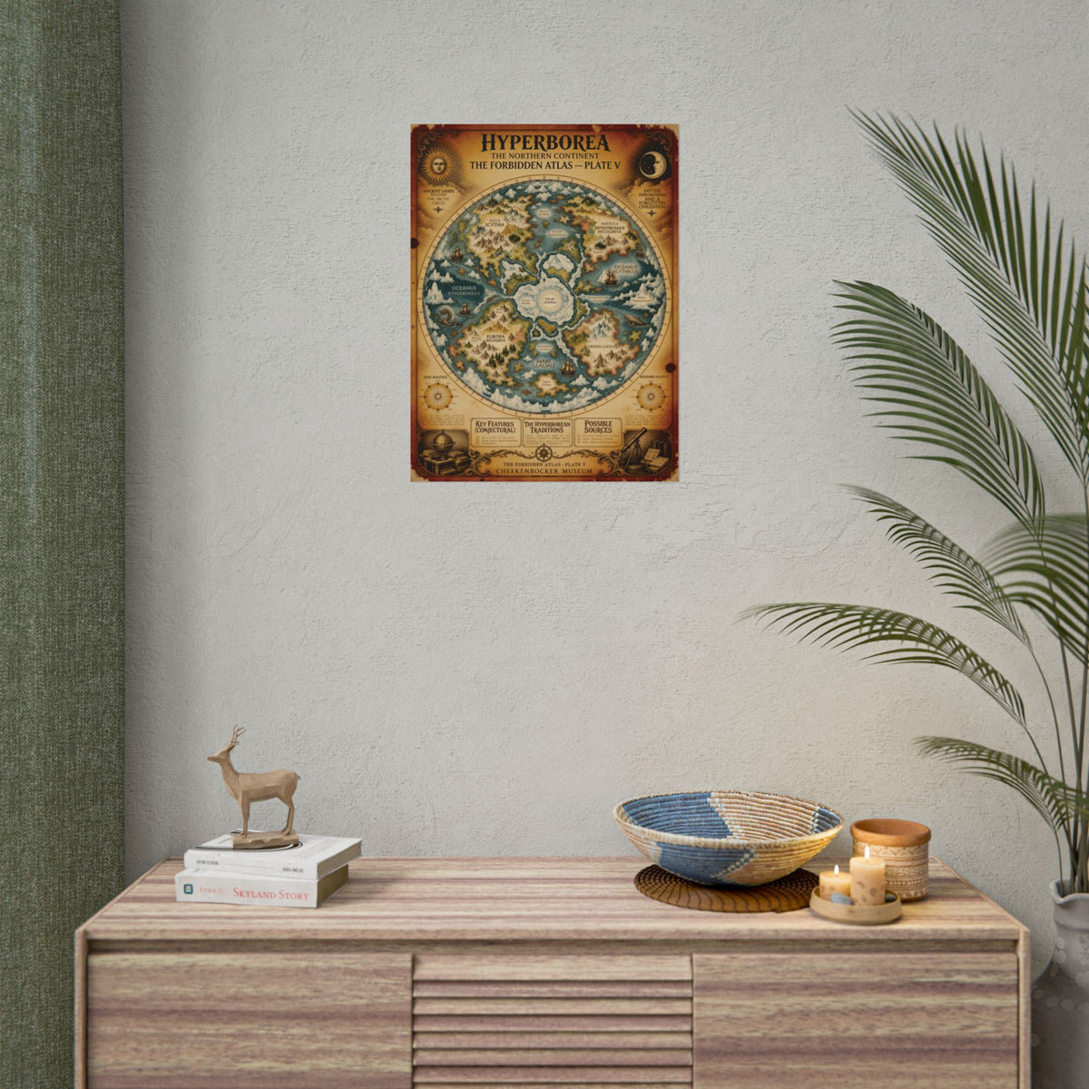 Hyperborea, The Forbidden Atlas Plate V | Poster