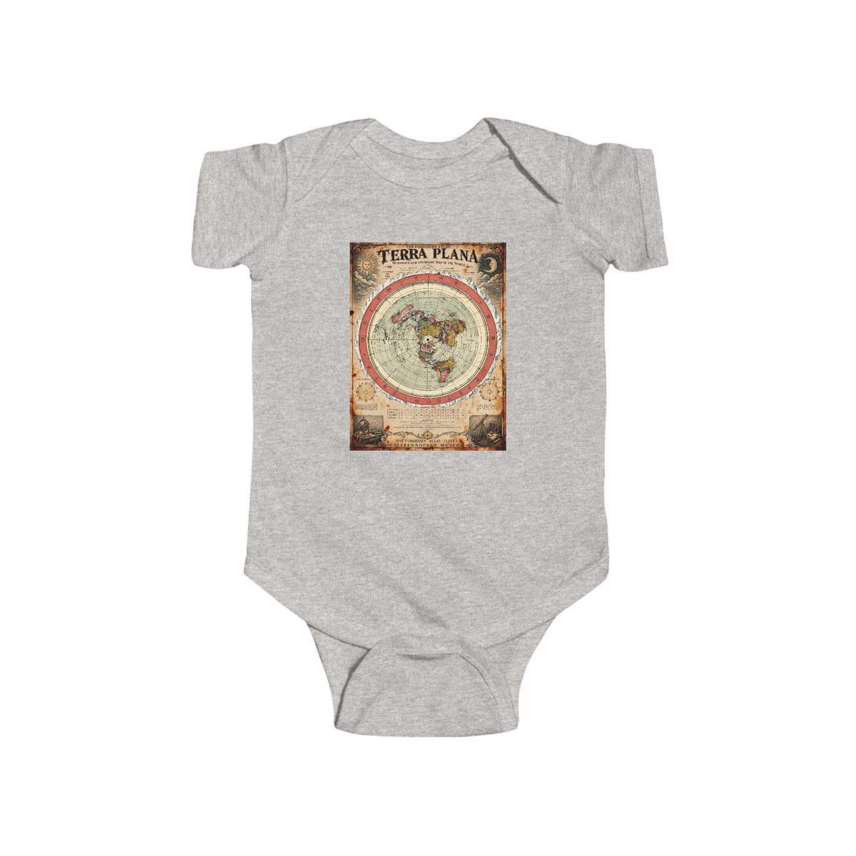 Terra Plana, The Forbidden Atlas Plate I | Bodysuit