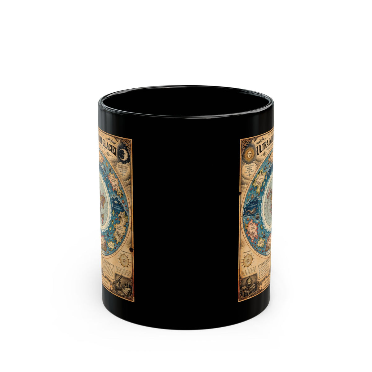 Ultra Murum Glaciei, The Forbidden Atlas Plate II | Mug