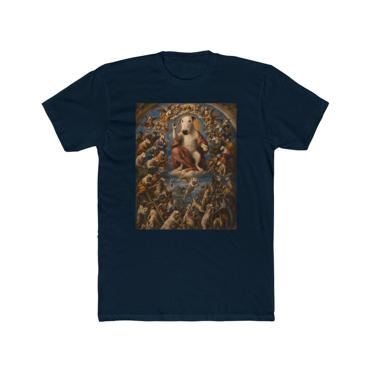 Bull Terrier The Last Judgement — after Michelangelo, 1541 | Tee