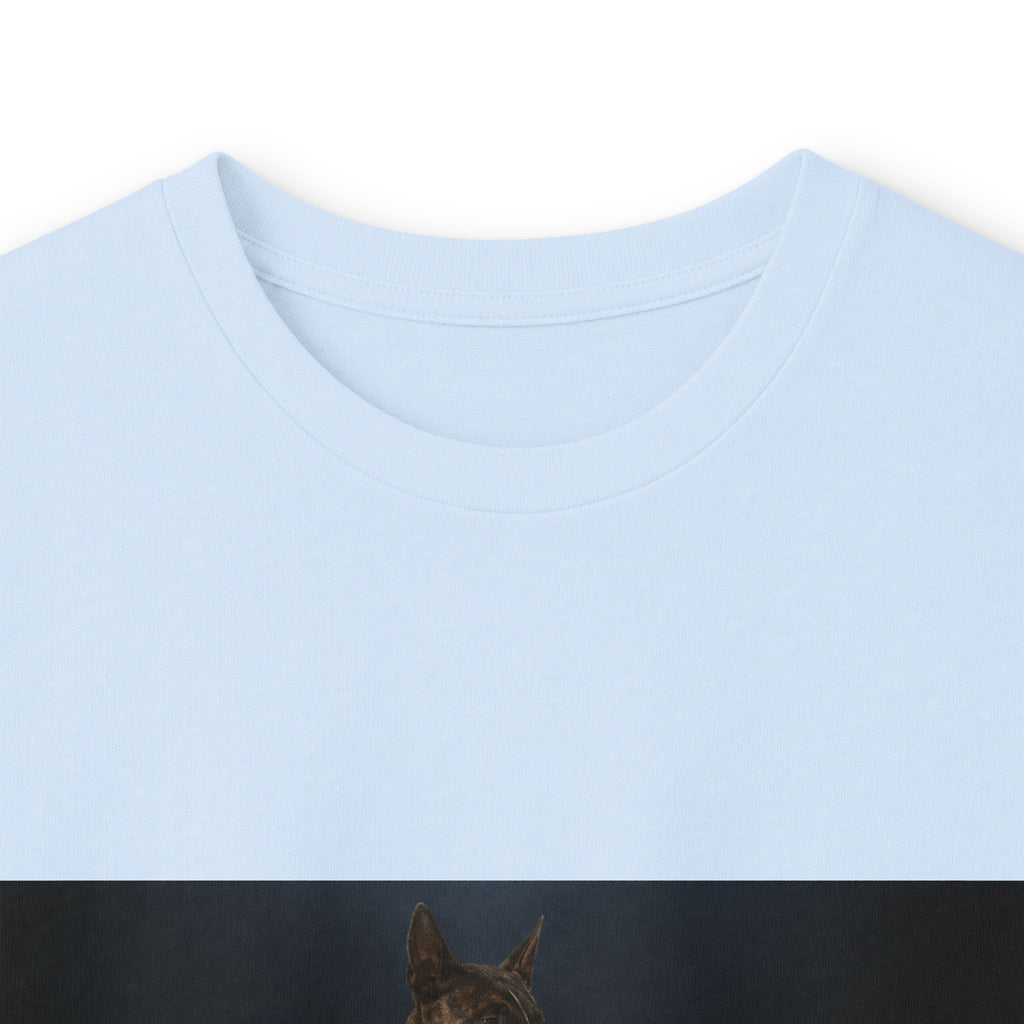 Bull Terrier Mona Lisa — after Leonardo da Vinci, c.1503 | Long Sleeve