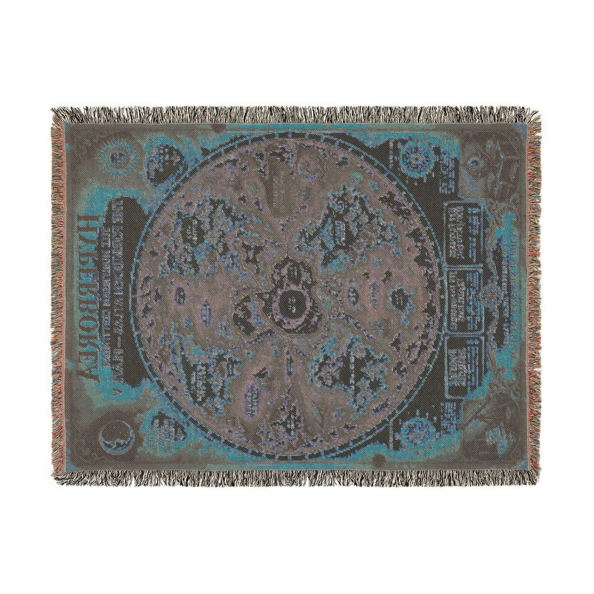 Hyperborea, The Forbidden Atlas Plate V | Blanket