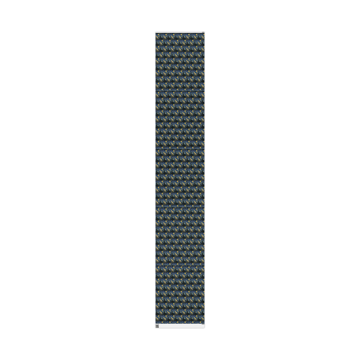Bull Terrier The Starry Night — after Vincent van Gogh, 1889 | Wrapping Paper