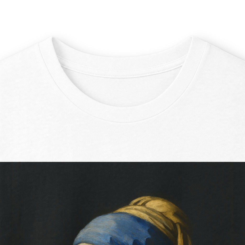 Bull Terrier Girl With A Pearl Earring — after Johannes Vermeer, c.1665 | Long Sleeve