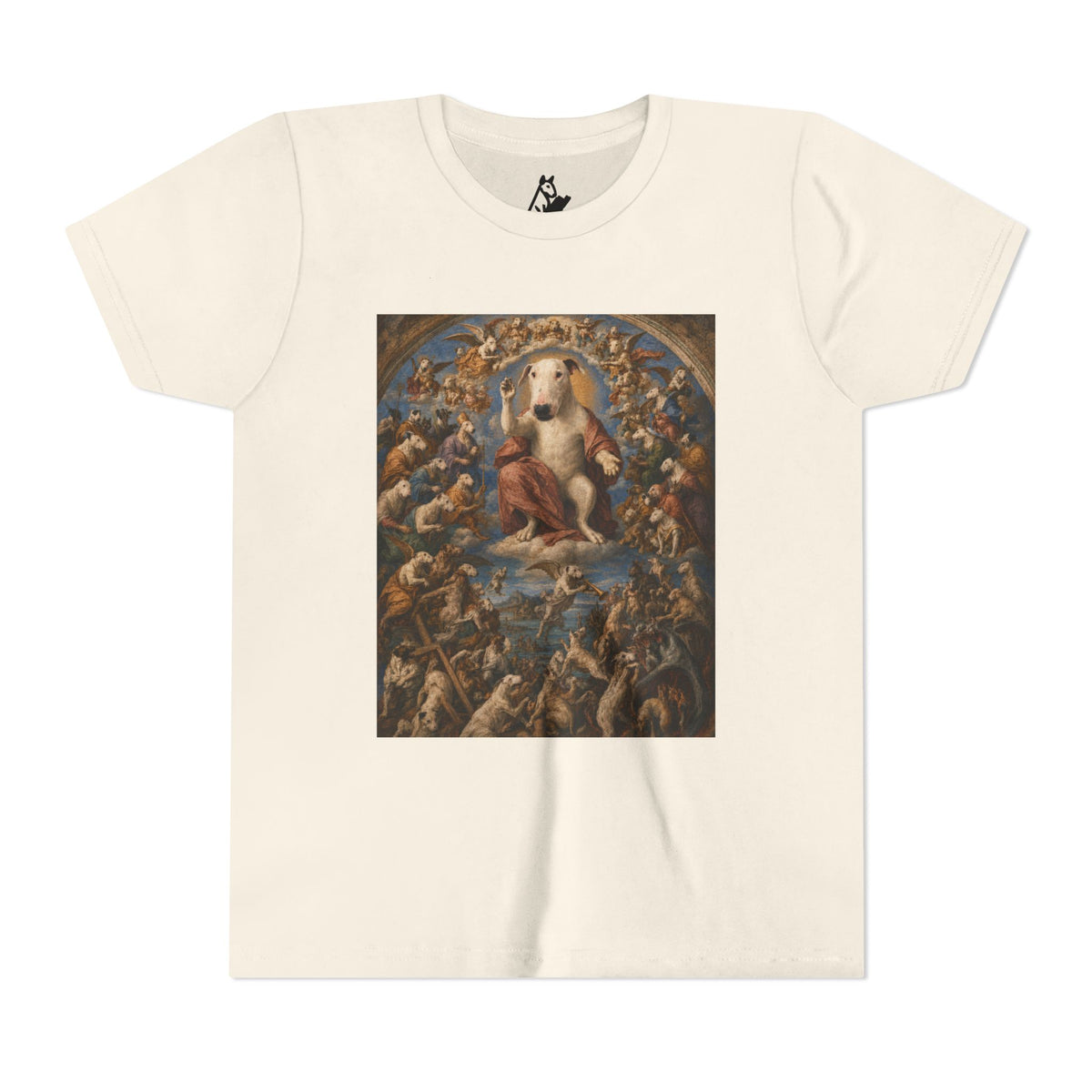 Bull Terrier The Last Judgement — after Michelangelo, 1541 | Youth Tee