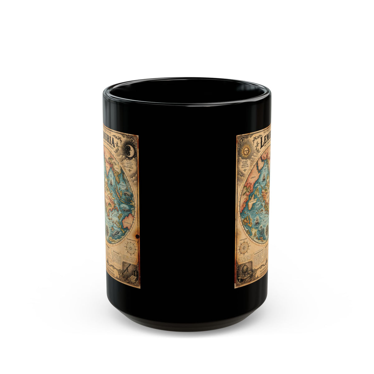 Lemuria, The Forbidden Atlas Plate IV | Mug