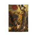 Bull Terrier Liberty Leading the People — after Eugene Delacroix, 1830 | Tapestry