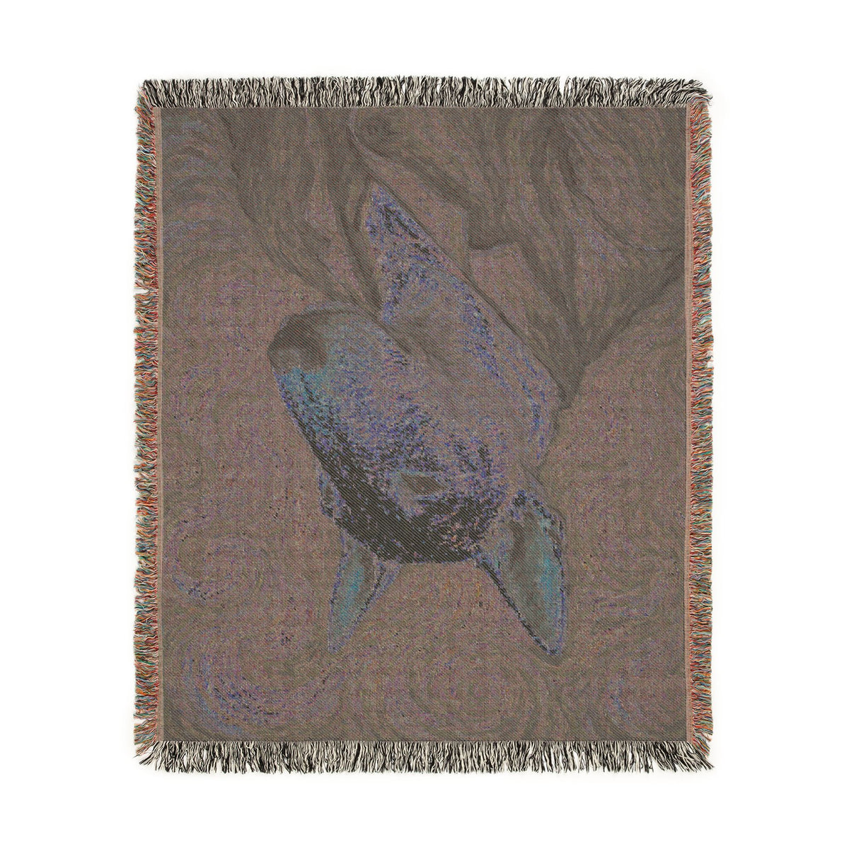 Bull Terrier Self-Portrait — after Vincent van Gogh, 1889 | Blanket