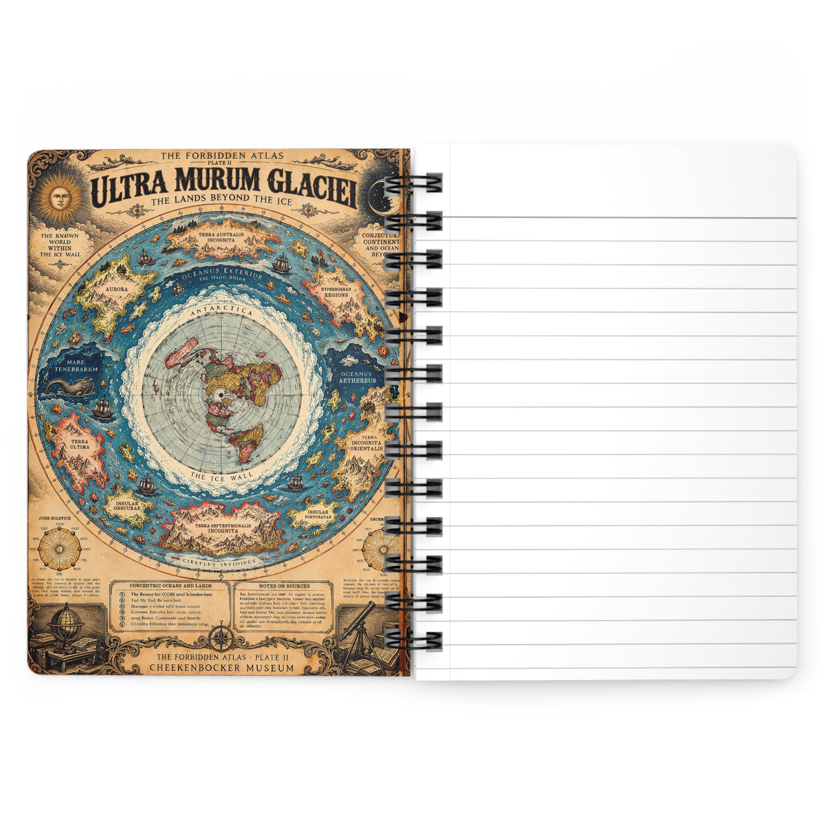 Ultra Murum Glaciei, The Forbidden Atlas Plate II | Spiral Journal