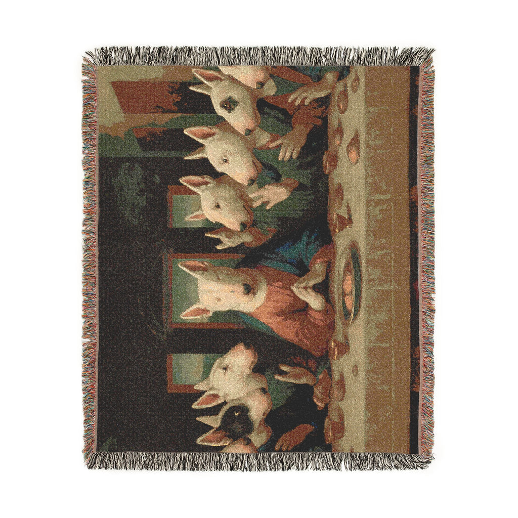 Bull Terrier The Last Supper — after Leonardo da Vinci, 1498 | Blanket