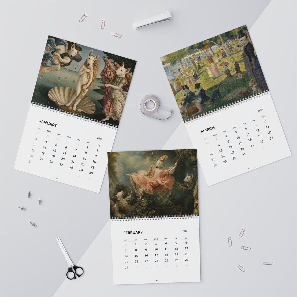 Bull Terrier The Permanent Collection | Wall Calendar