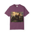 Bull Terrier Washington Crossing the Delaware — after Emanuel Leutze, 1851 | Garment-Dyed Tee