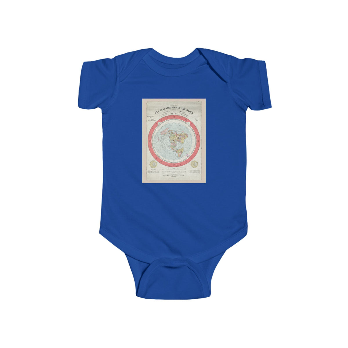 Gleason's New Standard Map of the World, 1892 | Bodysuit
