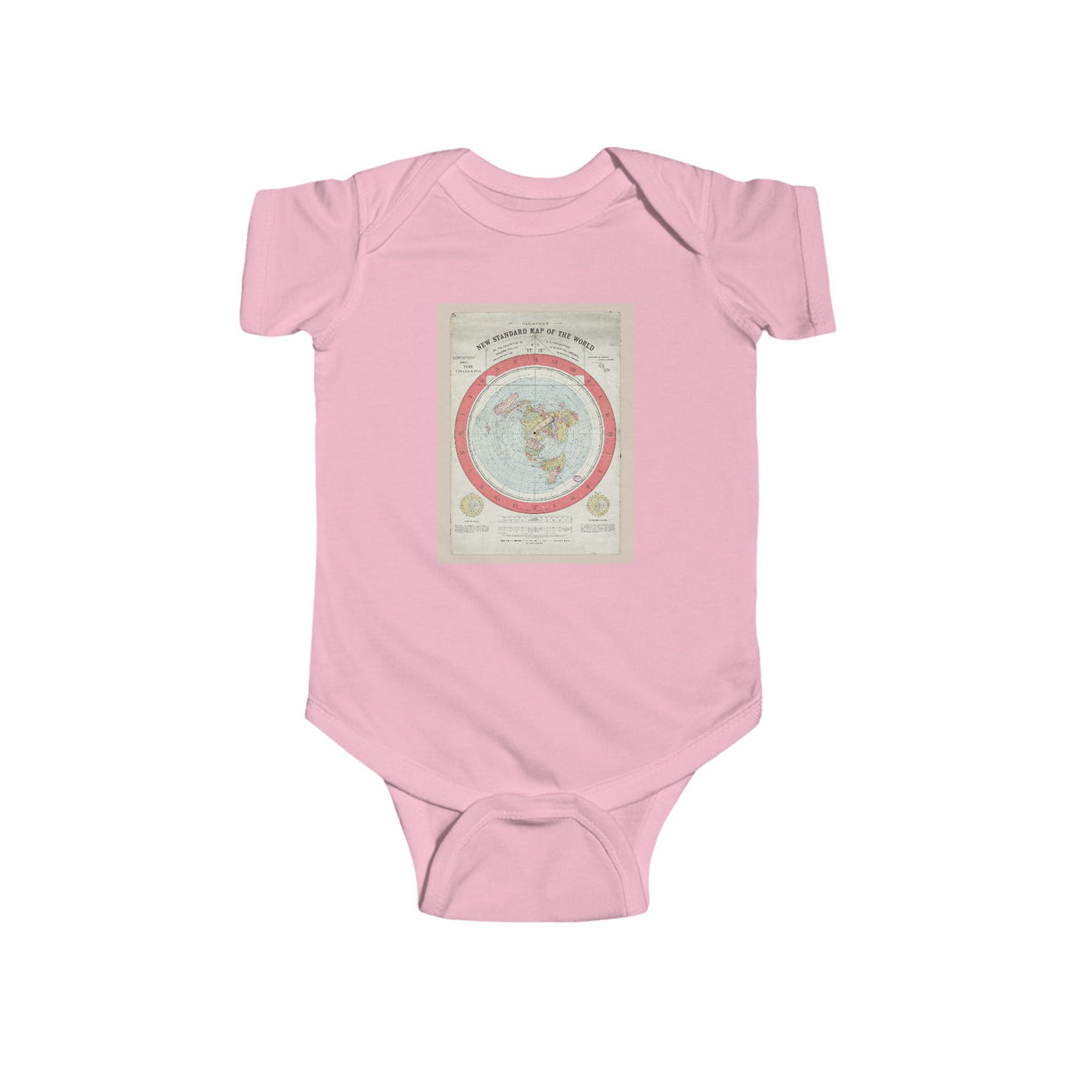 Gleason's New Standard Map of the World, 1892 | Bodysuit