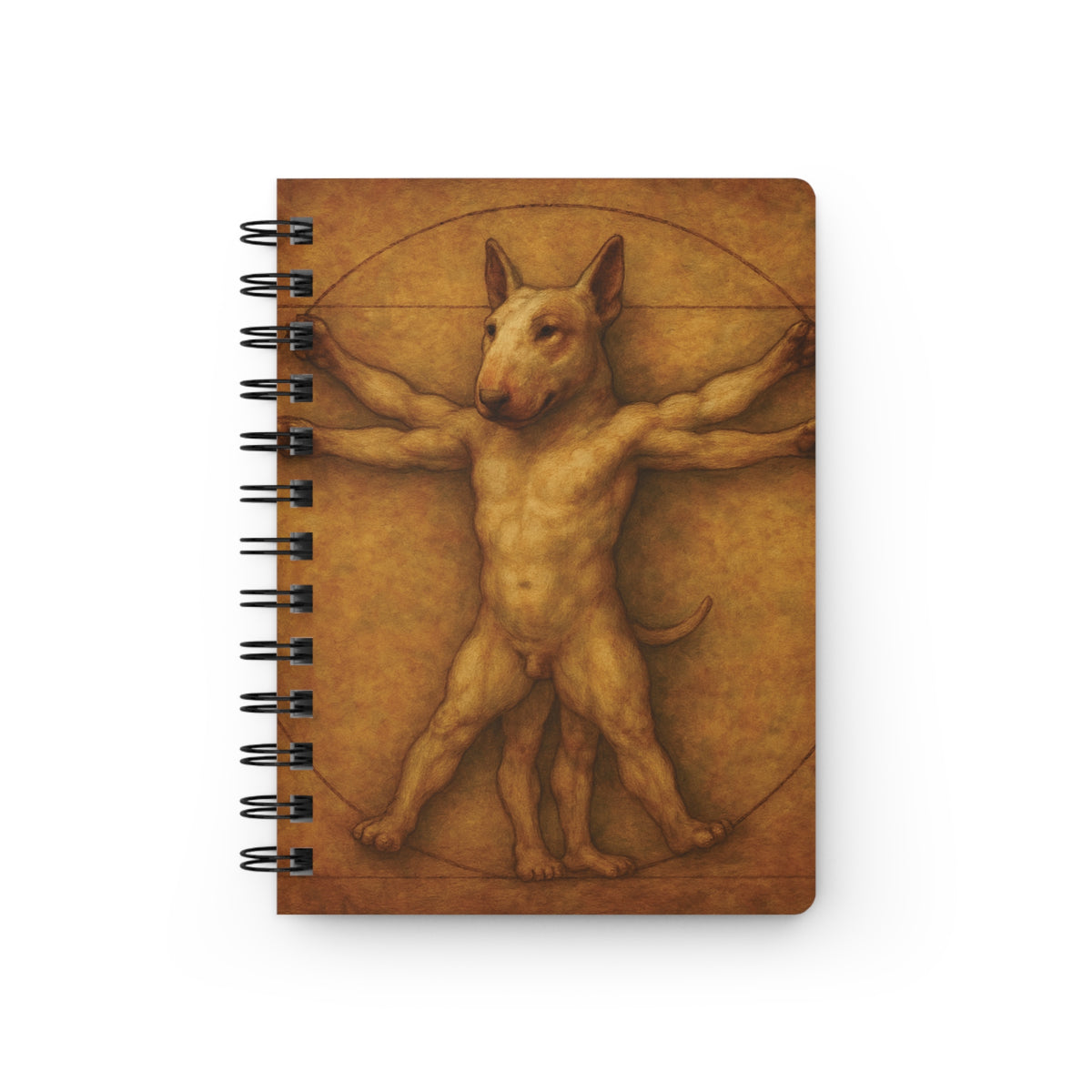 Bull Terrier Vitruvian Man — after Leonardo da Vinci, c.1490 | Journal