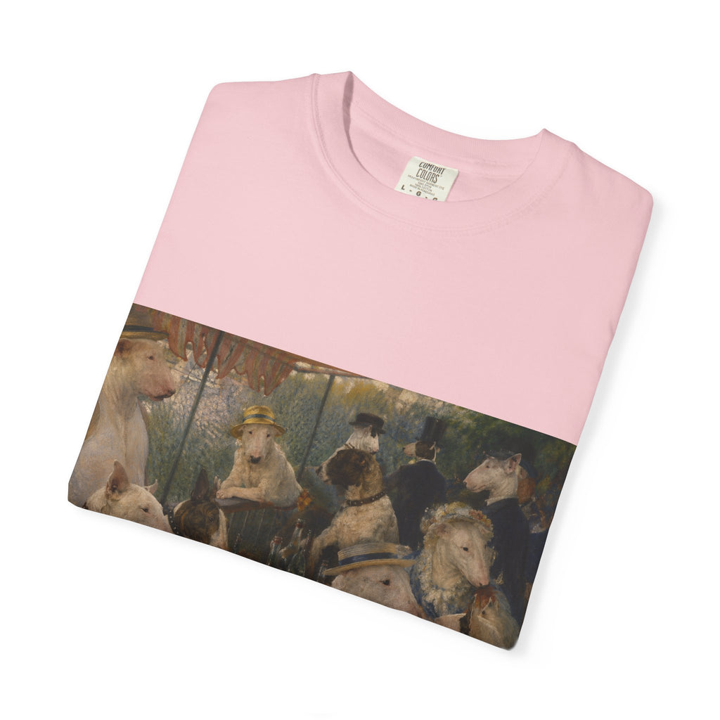Bull Terrier Luncheon of the Boating Party — after Pierre-Auguste Renoir, 1881 | Garment-Dyed Tee