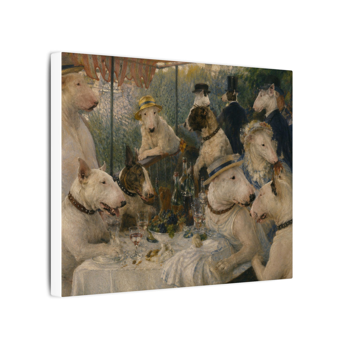 Bull Terrier Luncheon of the Boating Party — after Pierre-Auguste Renoir, 1881 | Canvas
