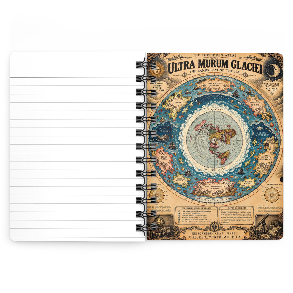 Ultra Murum Glaciei, The Forbidden Atlas Plate II | Spiral Journal