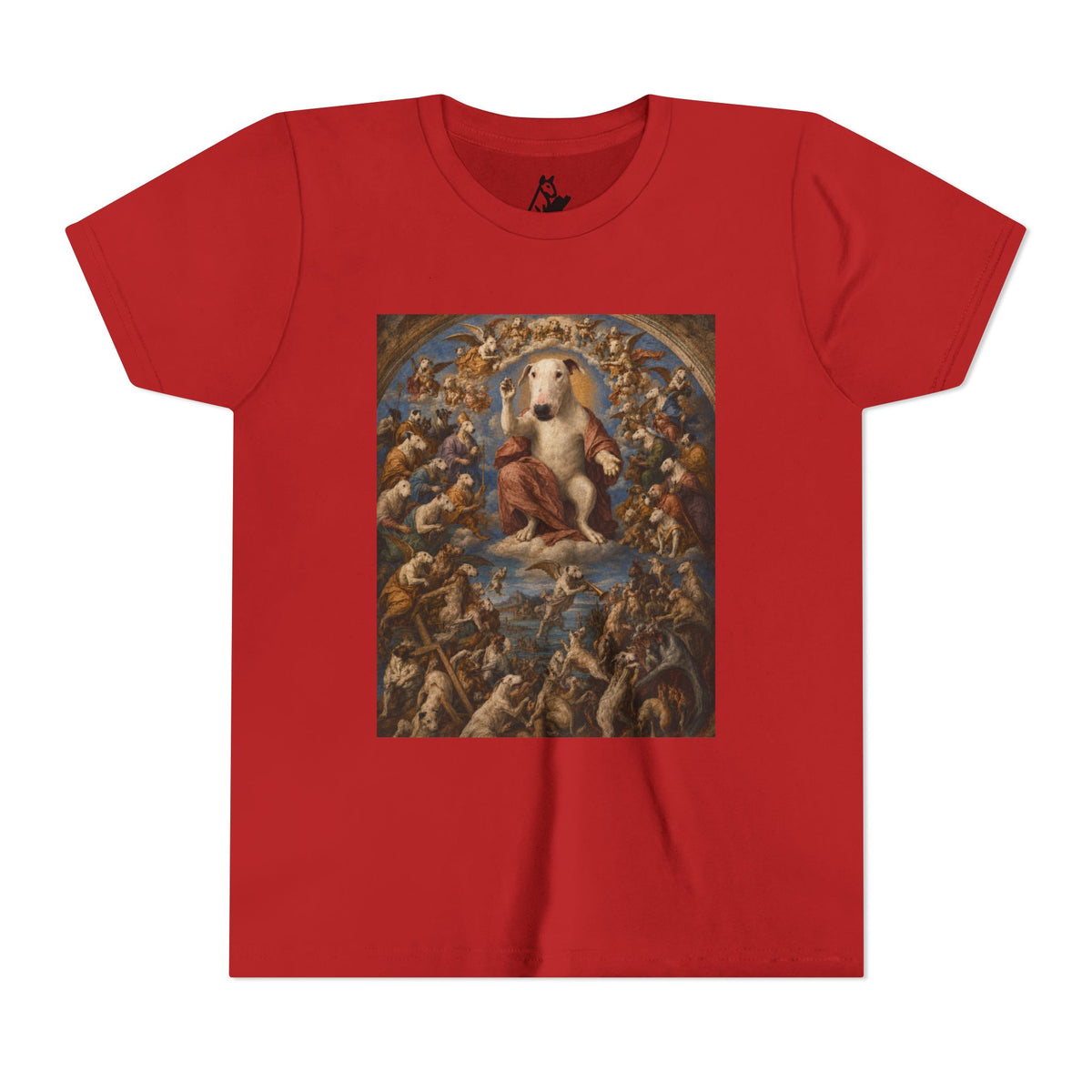 Bull Terrier The Last Judgement — after Michelangelo, 1541 | Youth Tee