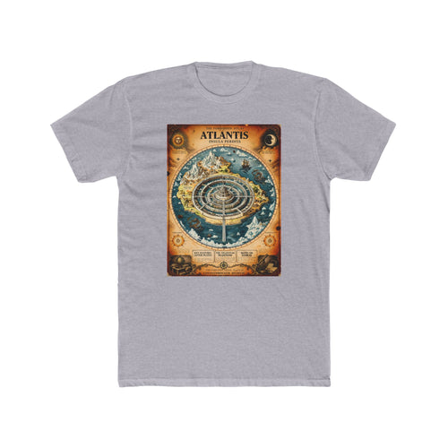 Atlantis, The Forbidden Atlas Plate III | Unisex Cotton Crew Tee