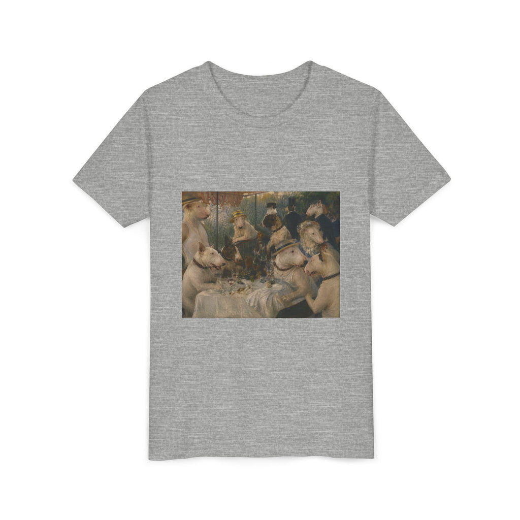 Bull Terrier Luncheon of the Boating Party — after Pierre-Auguste Renoir, 1881 | Youth Tee