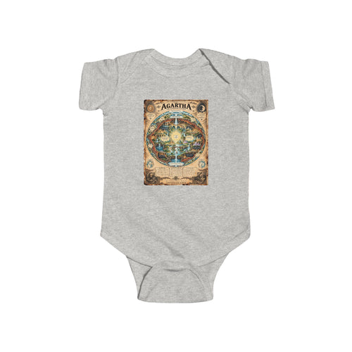 Agartha, The Forbidden Atlas Plate VI | Bodysuit