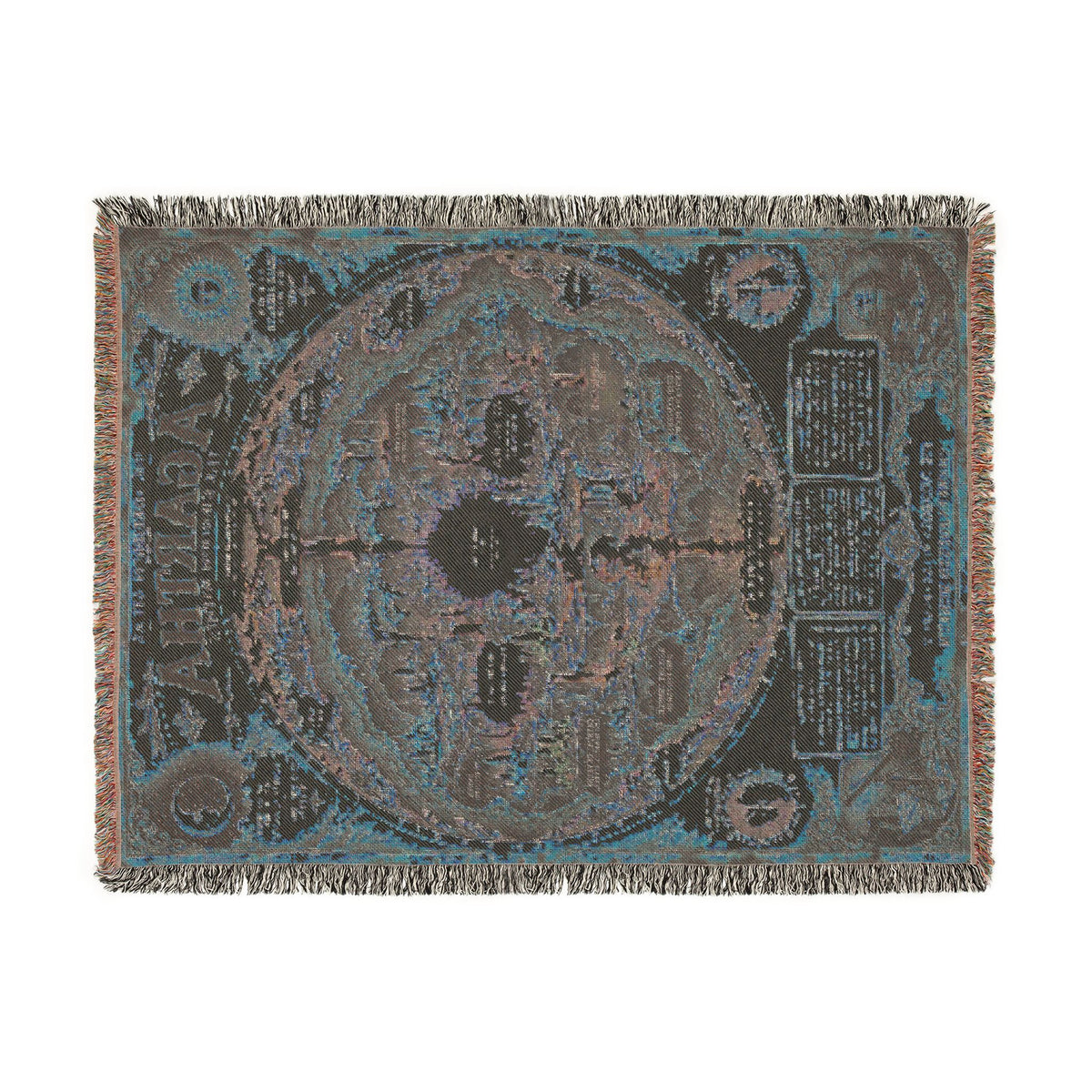 Agartha, The Forbidden Atlas Plate VI | Blanket
