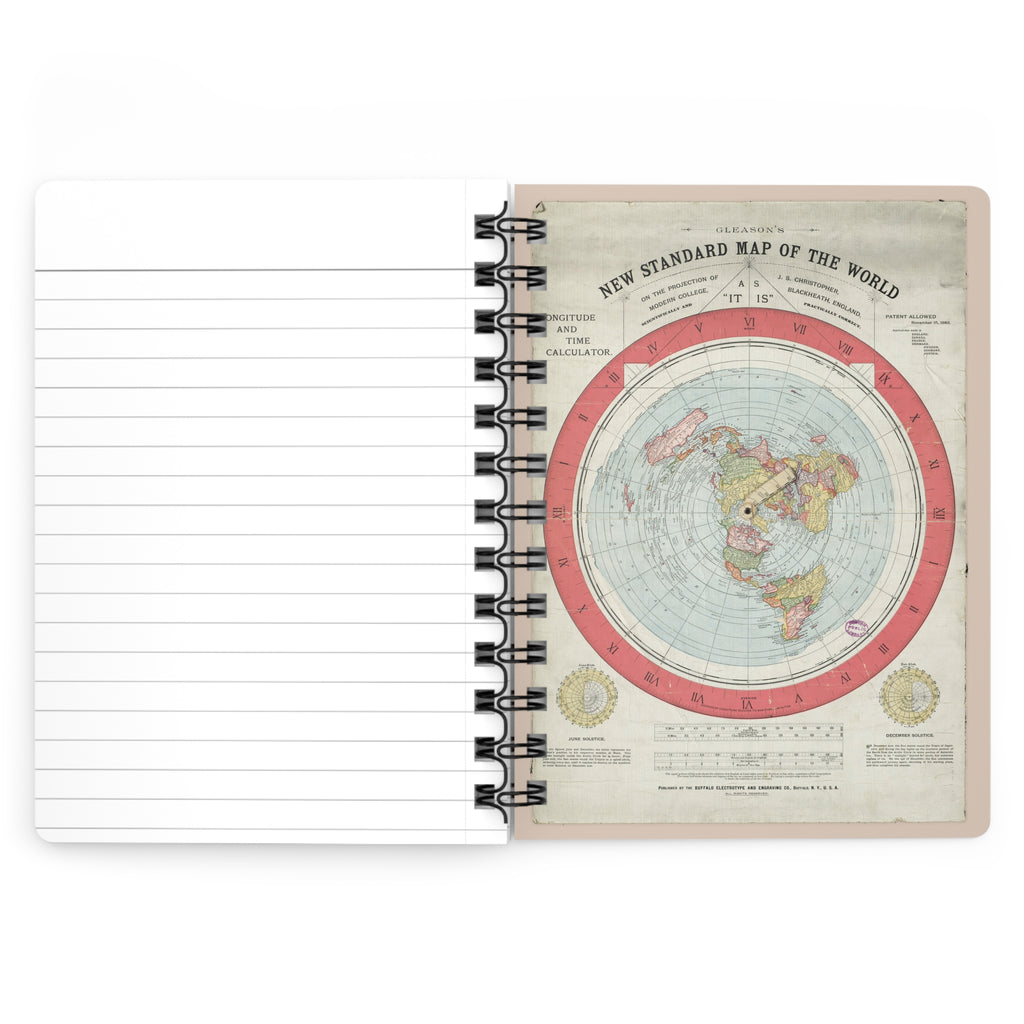 Gleason's New Standard Map of the World, 1892 | Spiral Journal