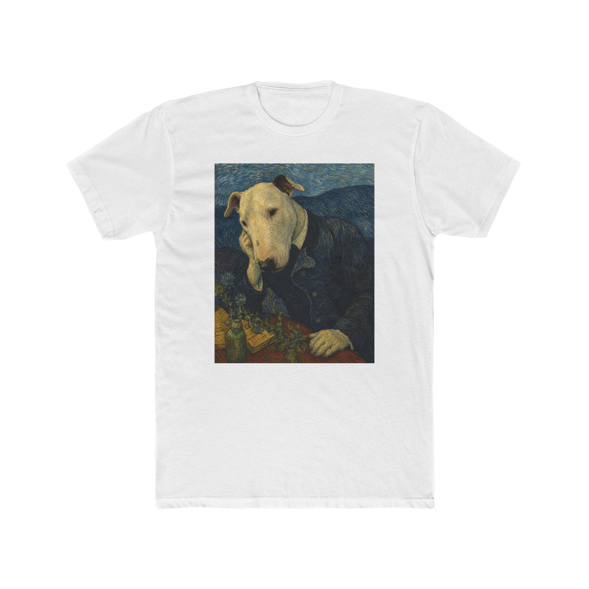 Bull Terrier Portrait Of Doctor Gachet — after Vincent van Gogh, 1890 | Tee