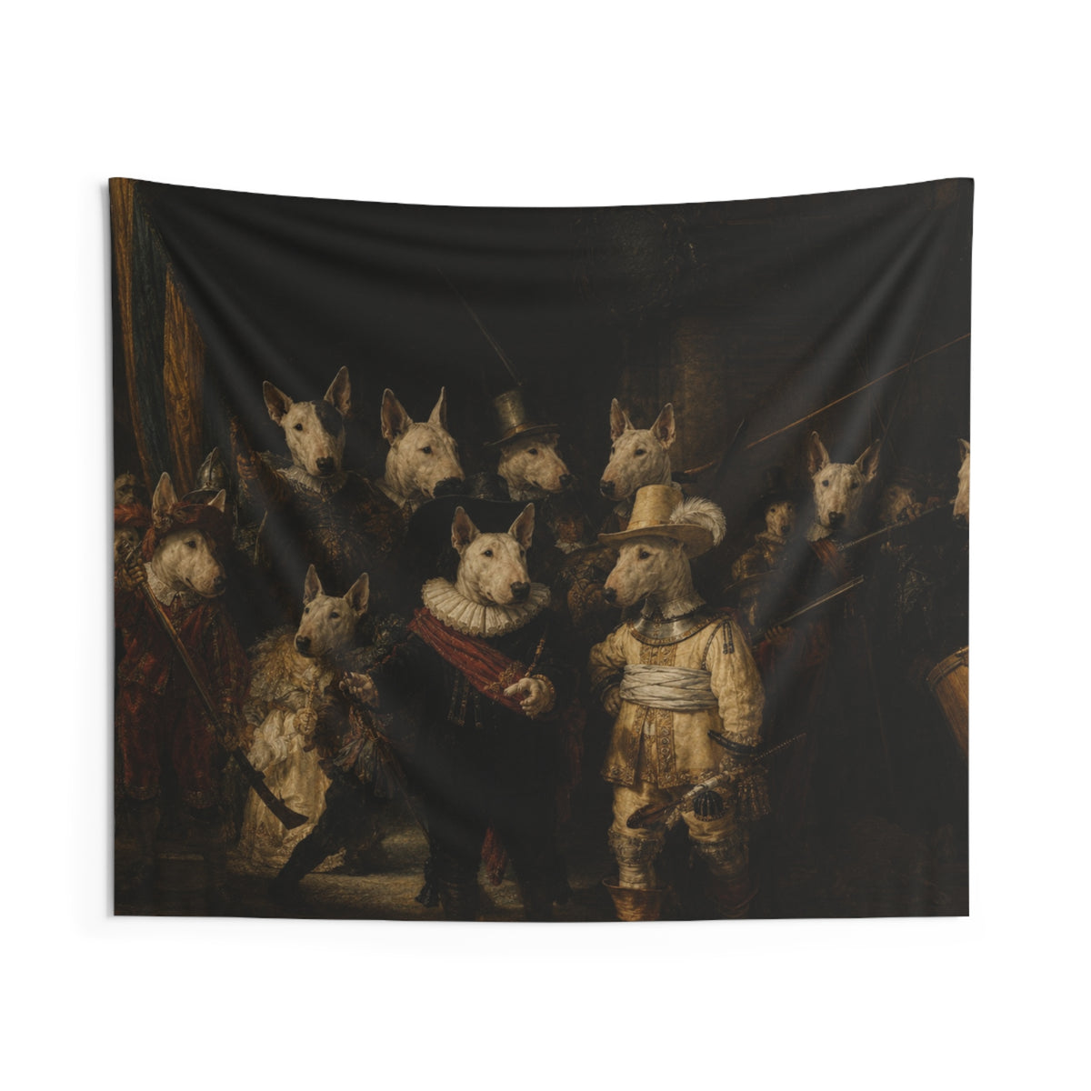 Bull Terrier The Swing — after Jean-Honore Fragonard, 1767 | Tapestry