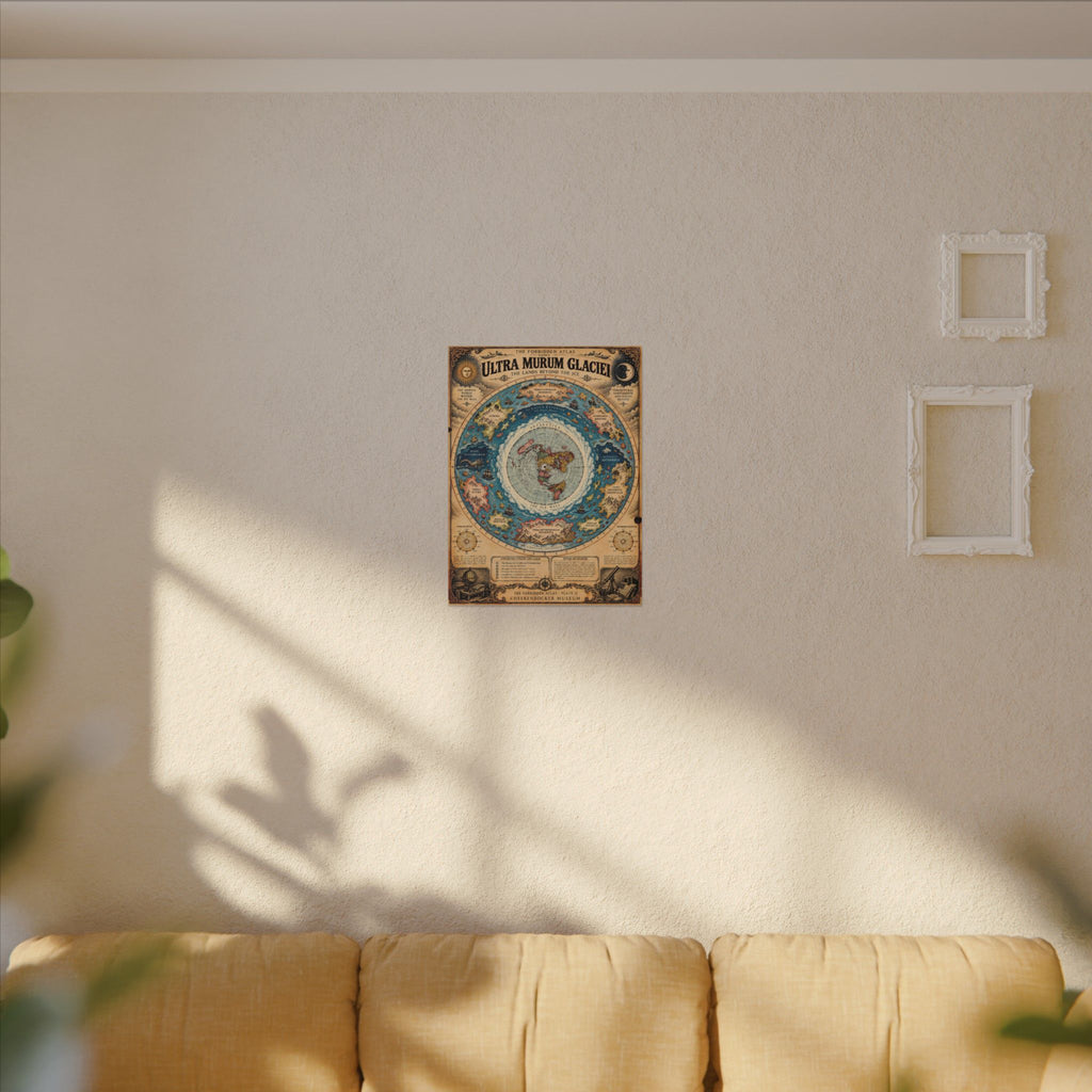 Ultra Murum Glaciei, The Forbidden Atlas Plate II | Canvas