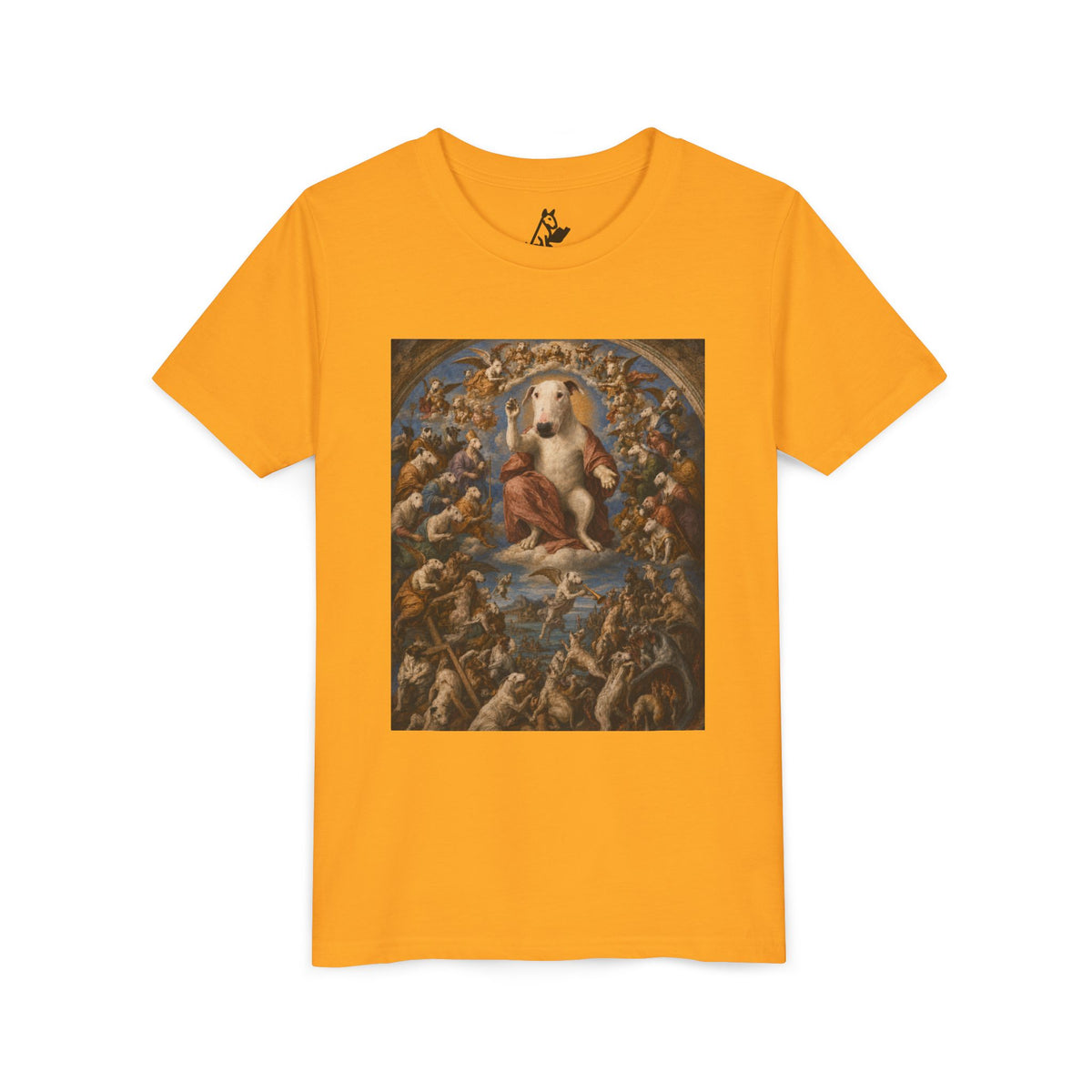 Bull Terrier The Last Judgement — after Michelangelo, 1541 | Youth Tee