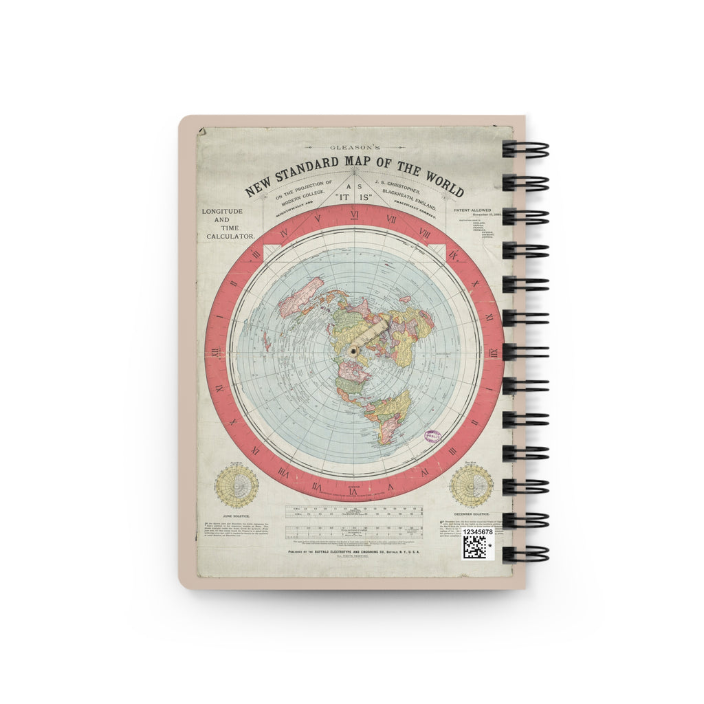 Gleason's New Standard Map of the World, 1892 | Spiral Journal