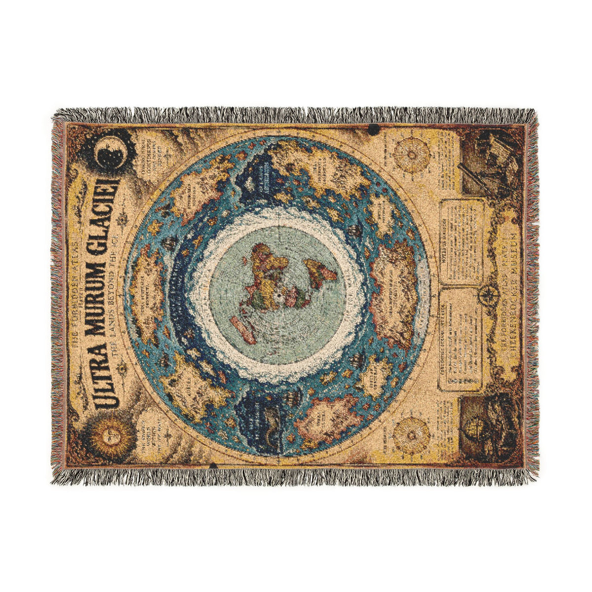 Ultra Murum Glaciei, The Forbidden Atlas Plate II | Blanket