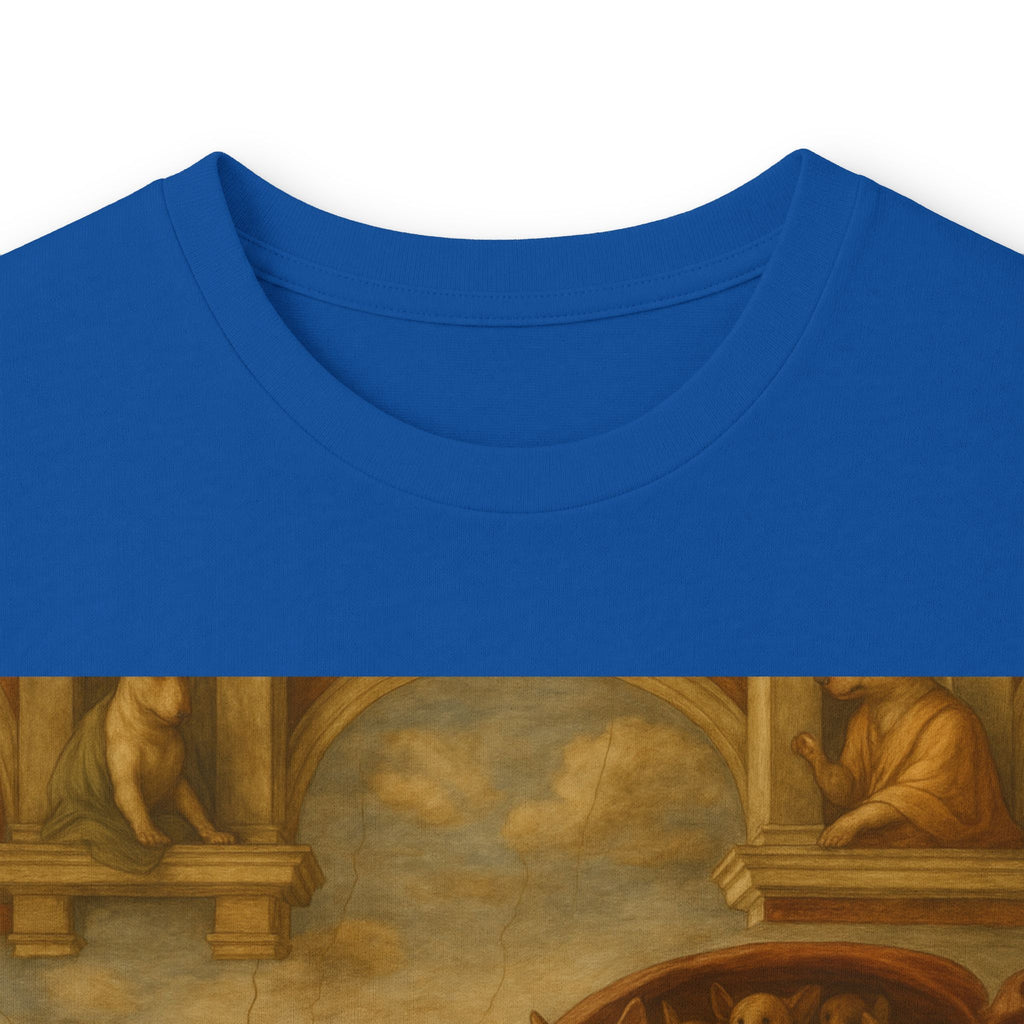 Bull Terrier The Creation Of Adam — after Michelangelo, 1512 | Long Sleeve