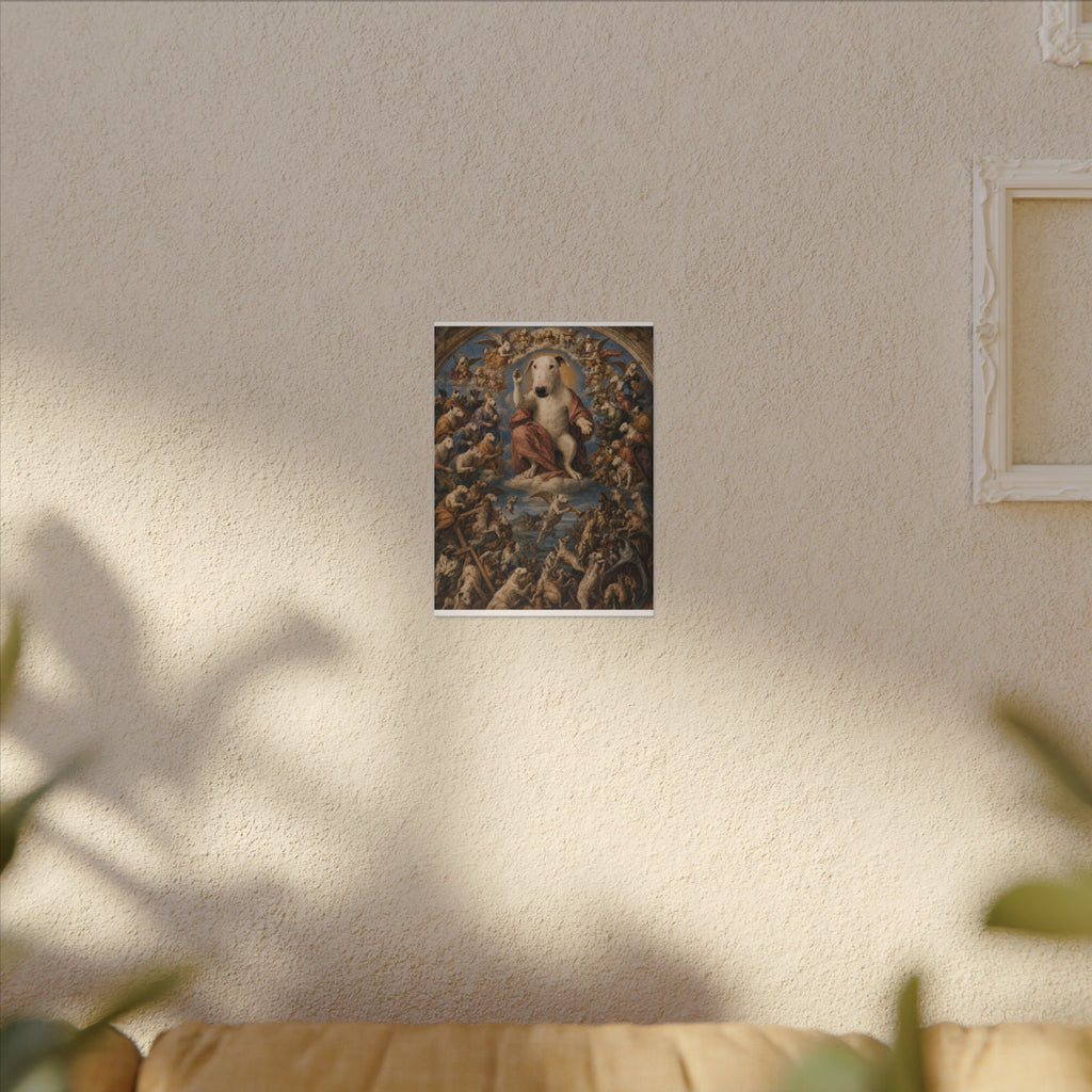 Bull Terrier The Last Judgement — after Michelangelo, 1541 | Canvas