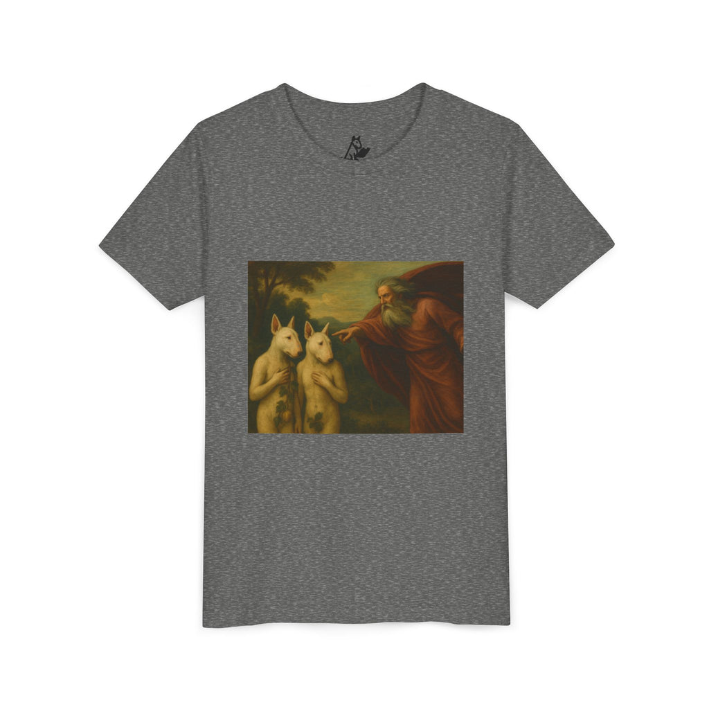 Bull Terrier The Rebuke of Adam and Eve — after Domenichino, 1626 | Youth Tee