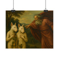 Bull Terrier The Rebuke Of Adam And Eve — after Domenichino, 1626 | Poster