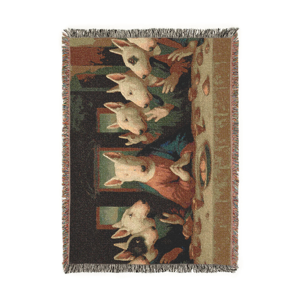 Bull Terrier The Last Supper — after Leonardo da Vinci, 1498 | Blanket
