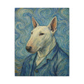 Bull Terrier Self-Portrait — after Vincent van Gogh, 1889 | Canvas