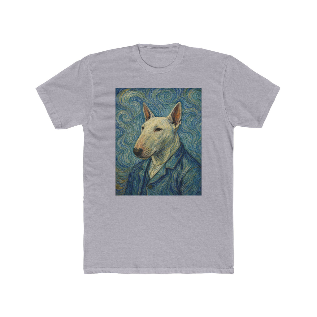 Bull Terrier Starry Night — after Vincent van Gogh, 1889 | Tee