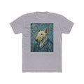 Bull Terrier Starry Night — after Vincent van Gogh, 1889 | Tee