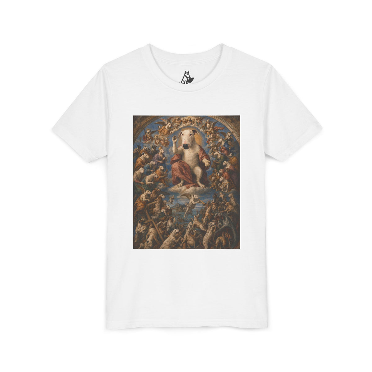 Bull Terrier The Last Judgement — after Michelangelo, 1541 | Youth Tee