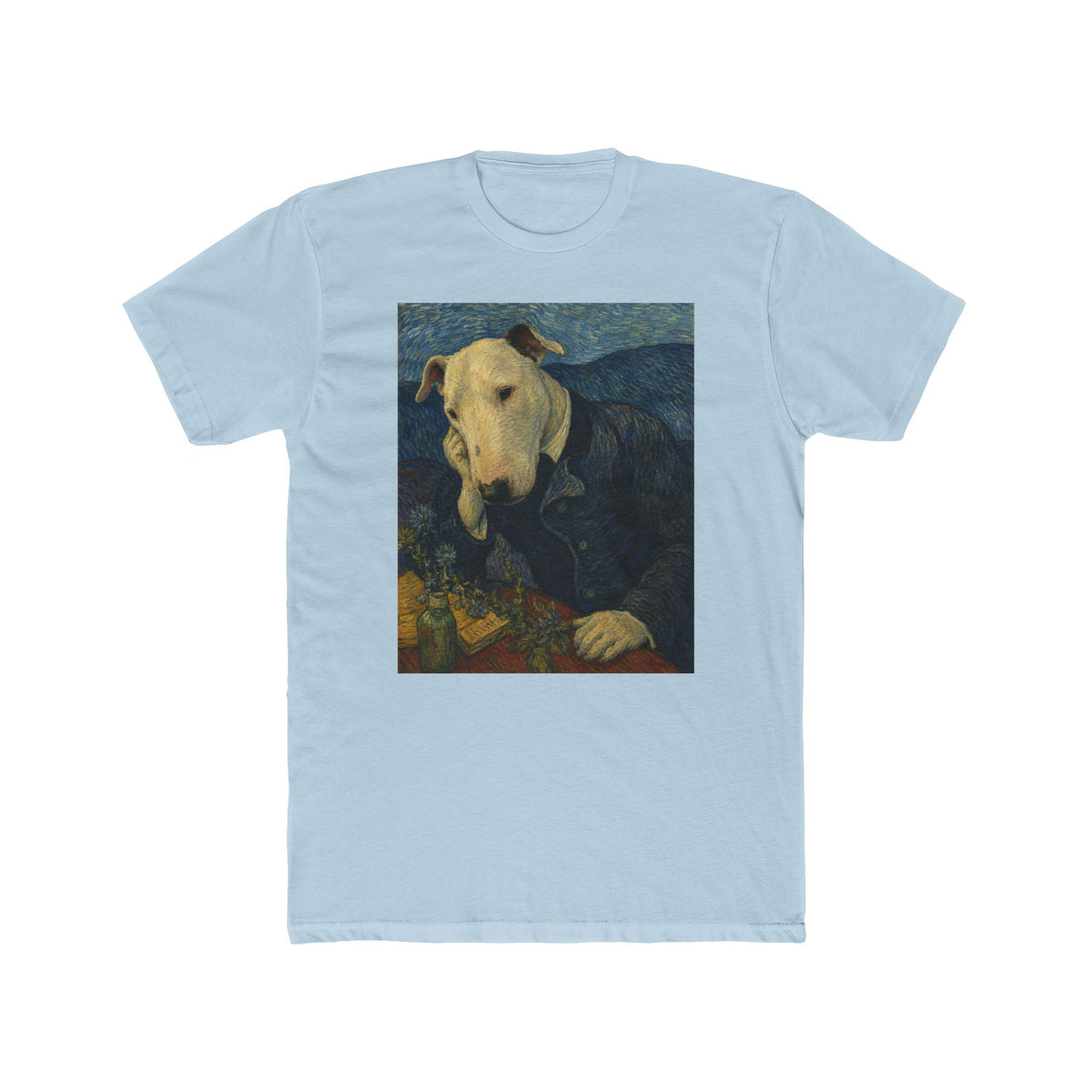 Bull Terrier Portrait Of Doctor Gachet — after Vincent van Gogh, 1890 | Tee