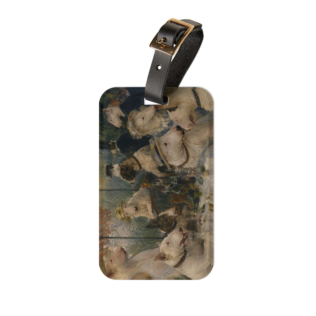 Bull Terrier Luncheon of the Boating Party — after Pierre-Auguste Renoir, 1881 | Luggage Tag