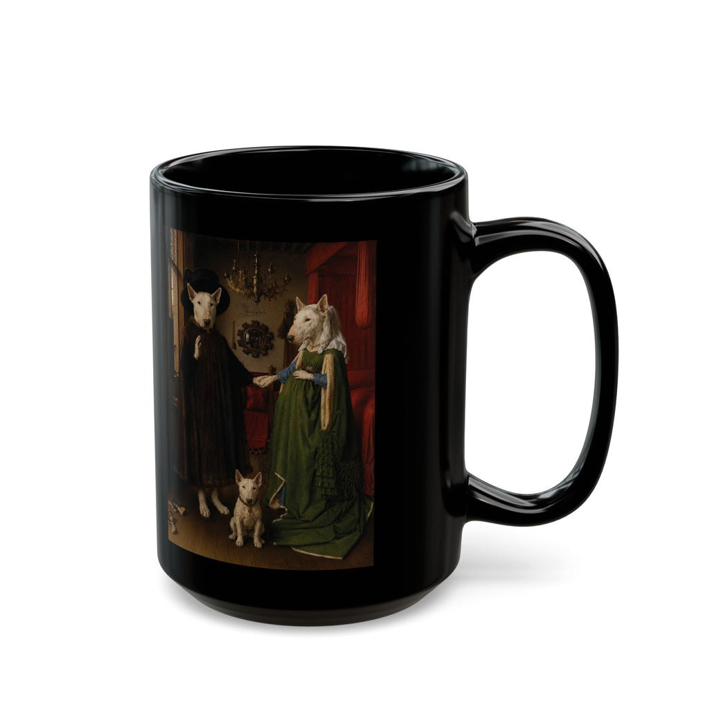 Bull Terrier The Arnolfini Portrait — after Jan van Eyck, 1434 | Mug