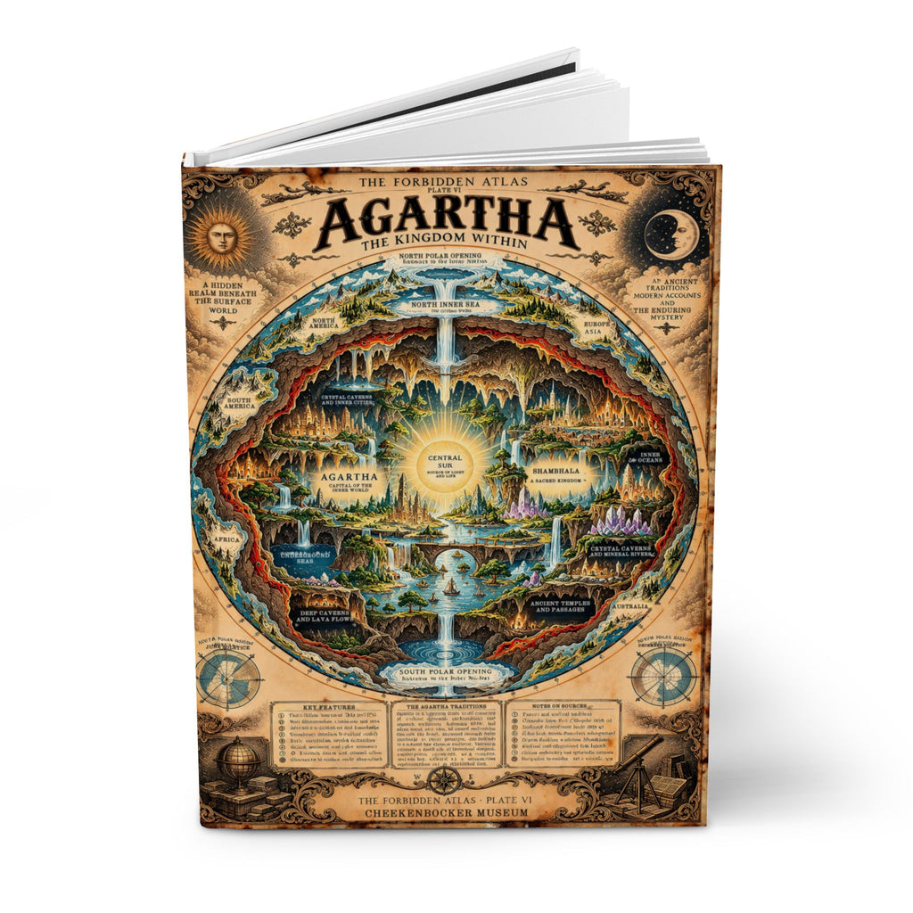 Agartha, The Forbidden Atlas Plate VI | Journal