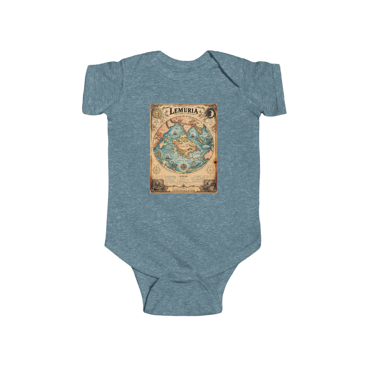 Lemuria, The Forbidden Atlas Plate IV | Bodysuit