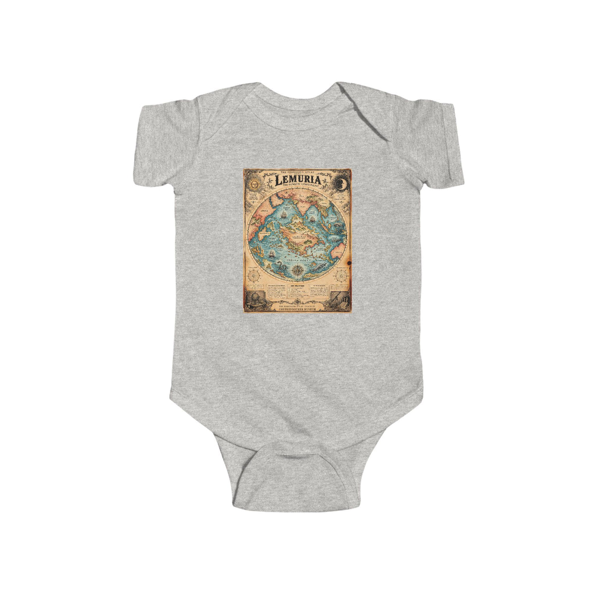 Lemuria, The Forbidden Atlas Plate IV | Bodysuit
